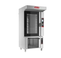 The new TEOREMA ANEMOS Zanolli ventilated oven for pastries and bread with self-cleaning and core probe